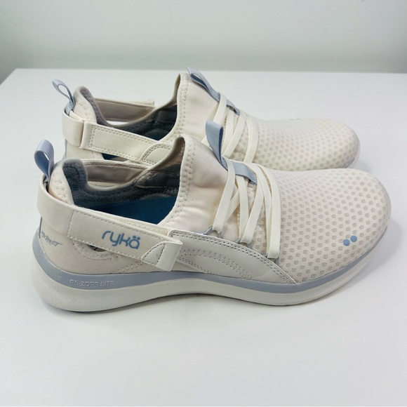 Ryka Love Life White Alyssum Training Lightweight 10W Sneaker - Picture 10 of 16